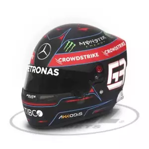 2022 George Russell Mercedes AMG F1 Replica 1:2 Scale Helmet - Picture 1 of 3