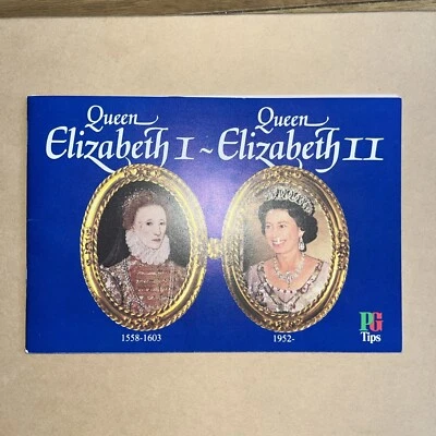 Brooke Bond Tea Cards History of Monarchy Elizabeth 1 to Elizabeth 2 1983 empty - Image 1 of 4