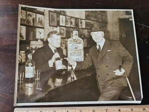 c. 1930 Kesslers Whiskey Bar Autographed Photograph - Picture 1 of 3