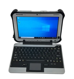 Panasonic Toughpad FZ-G1 Core 2.3GHz 8GB RAM 512GB SSD Win 10 Pro iKey Keyboard - Picture 1 of 7