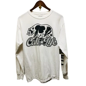 Tony Hawk  Skateboarding T Shirt Long Sleeve Cali Life Medium T4 A5 - Picture 1 of 8