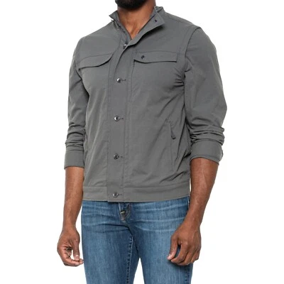 Chaqueta convertible Royal Robbins Traveler para hombre II talla 2XL carbón Foto 1 de 4