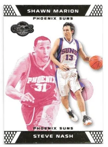 2007-08 Topps Co-Signers Gold Red Parallel #13 Steve Nash Shawn Marion /109 - Picture 1 of 2