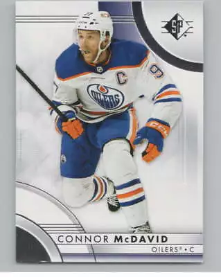 2023-24 SP Authentic #1 Connor McDavid  Edmonton Oilers V99864 - Image 1 of 3