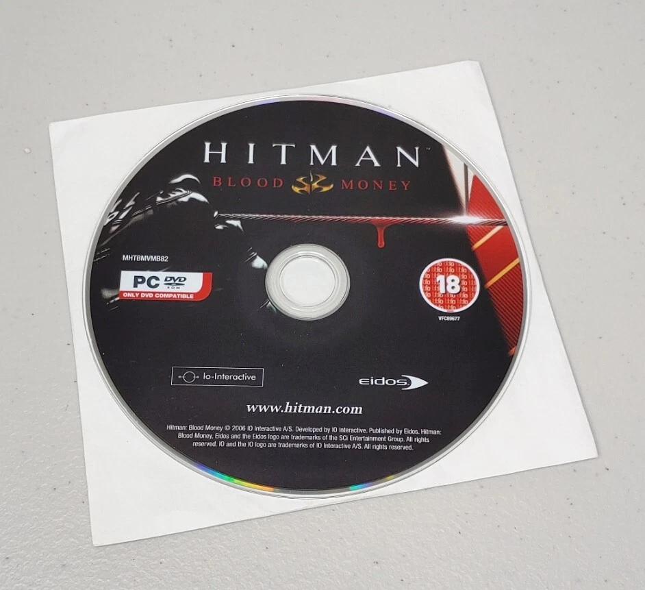 Hitman Blood Money PC CD ROM - Disc Only - Image 1 of 1