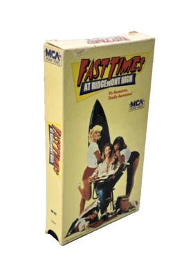 Fast Times At Ridgemont High VHS 1982 1987 MCA Release - Image 1 of 4