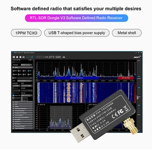 Mini SDR Receiver Wideband Spectrum Analyzer SMA-K Connector Radio RF Analyzer U - Afbeelding 1 van 15