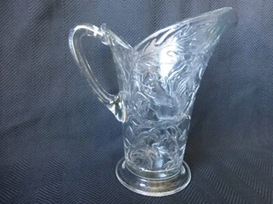   Antique Squirrel Early American Pattern Glass Milk Pitcher - Picture 1 of 8