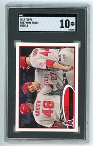 Mike Trout 2012 Topps Card #446- SGC Graded 10 Gem Mint (Los Angeles Angels) - Picture 1 of 2
