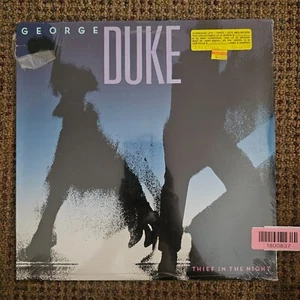 SEALED George Duke-Thief In The Night 1985 Elektra 60398-1 Vinyl Record LP - Imagen 1 de 7