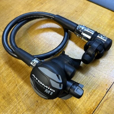 Atomic Aquatics M1 DIN Sealed - Black/Gray - Technical Diving Scuba Regulator - Image 1 of 4