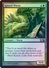 4X Spined Wurm - Foil new MTG M11 Magic