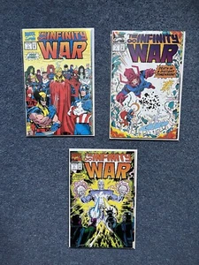 MARVEL COMICS INFINITY WAR #1-6 STARLIN THANOS WARLOCK GALACTUS FULL SET - Picture 1 of 2