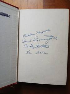 Bubbles Hargrave, Paul Derringer, Bucky Walter, Lee Allen Autograph Reds History - Picture 1 of 8