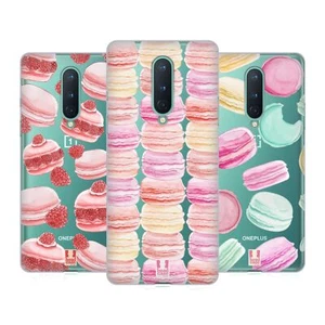HEAD CASE DESIGNS MACARON MACAROON PRINTS GEL CASE FOR GOOGLE ONEPLUS PHONES - Picture 1 of 10