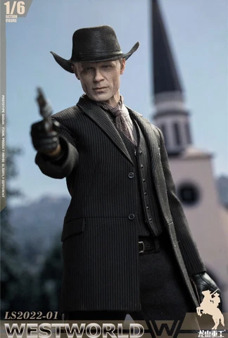 LS 1/6 LS2022-01A Westworld Man in Black NIB Ed Harris Hot US Seller INSTOCK Cover