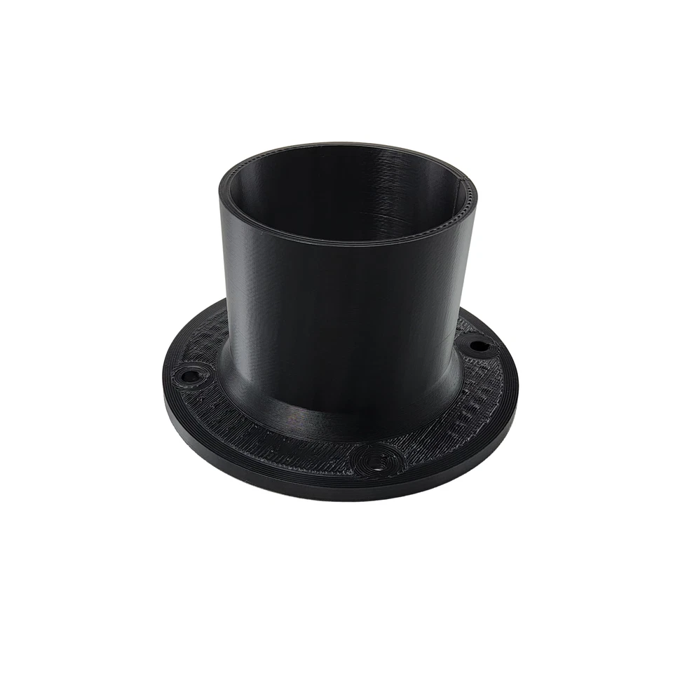 LEAF HOWELL CORP. 2 1/2" (2.5), Duct Hose Flange Connecter, Port, Flexible Hose, in. inch, New