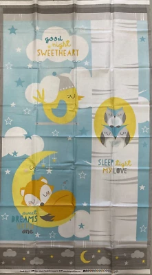 WILMINGTON PRINTS - SWEET DREAMS LITTLE ONE PANEL BY PINK CHANDELIER- 24"x42" - Image 1 of 4