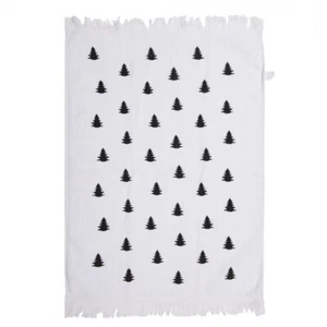 Handtuch Gästehandtuch Gästetuch 65x40 cm Weihnachten Tannenbaum Baumwolle - Bild 1 von 3