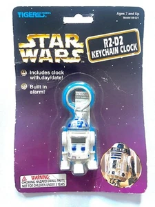 Vintage Star Wars R2-D2 keychain clock 1997 RARE (sealed) - Picture 1 of 3