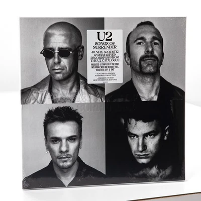 U2: Songs of Surrender Deluxe Limited Vinyl - 4 x 12" LP Box Set Factory Sealed - Image 1 of 2