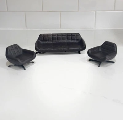 SILLA GIRATORIA VINTAGE CRAILSHEIMER Spielwarenfabrik lundby sofá muñeca muebles Foto 1 de 4