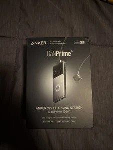 Anker - Station de charge 727 GaNPrime 100W 6 ports - A91261F1 - Noir et gris - Photo 1 sur 3