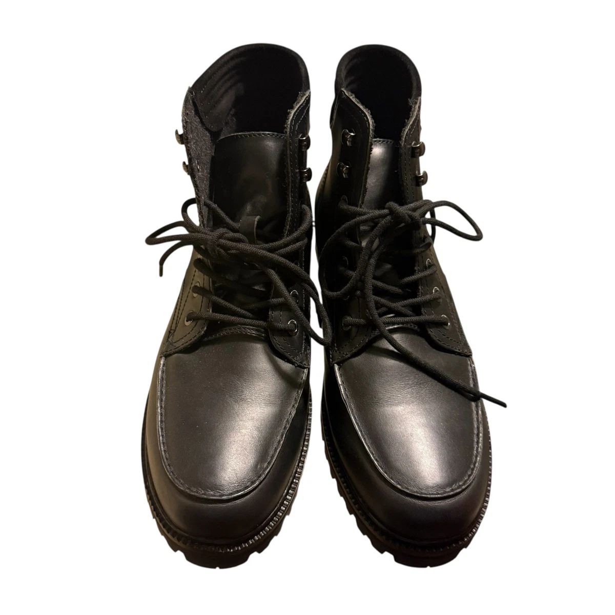 Lacoste Black Leather Upper Boots for Men for Sale | Shop New