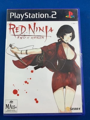 Red Ninja End Of Honor Playstation 2 Ps2 Video Game with manual - Image 1 of 4