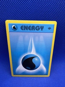 Wasser Energie 1999 Pokemon TCG Base Set 1. Edition Shadowless #102/102 - NM - Bild 1 von 11