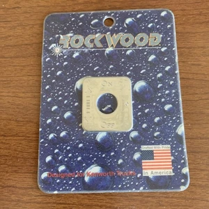 On Off Switch Plate For Kenworth Truck By Rockwood - Bild 1 von 2