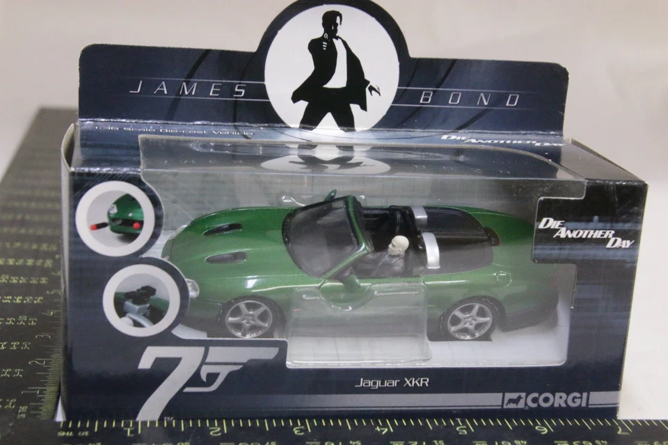 1:36 James Bond Diecast Jaguar XKR Die Another Day por Corgi Hornby NUEVO Stock Antiguo Foto 1 de 4