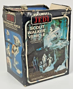 De colección Star Wars Palitoy - 1983 - ROTJ Bilogo AT-ST Caja - Imagen 1 de 4