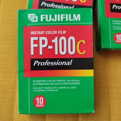 5 Stk. Fujifilm FP-100C Instant Peel-Apart Film Immer kaltgelagert. - Bild 1 von 4