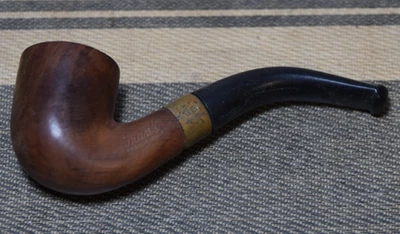 Pipa para fumar tabaco FRANK French Briar banda estampada ESTADO DE COLECCIÓN Foto 1 de 4