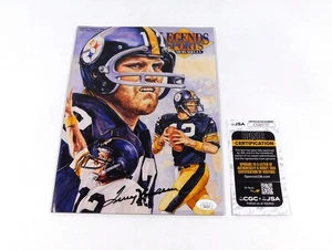 Terry Bradshaw Signed Legends Sports Magazine Steelers JSA Auto - Picture 1 of 3