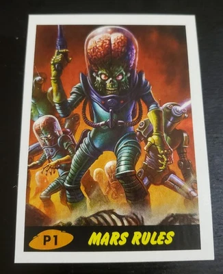 2015 Mars Attacks:Occupation Promo Card #P1 Mars Rules  - Image 1 of 2