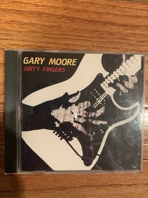 GARY MOORE DIRTY FINGERS Roadracer Records 1991 US CD — 第 1/3 张图片
