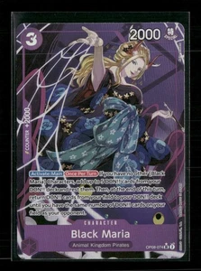 One Piece Black Maria (Parallel) OP08-074 Two Legends SR NM English - Picture 1 of 2