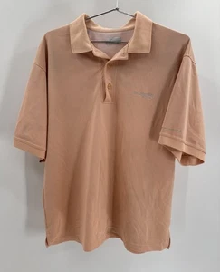 Columbia Mens Size M PFG Omni-Shade Vented Fishing Polo Short Sleeve Shirt - Picture 1 of 7
