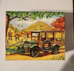 🛻 Vintage Avon 1923 Station Wagon Tai Winds After Shave Full Bottle w/ Box 🛻 - Picture 1 of 5