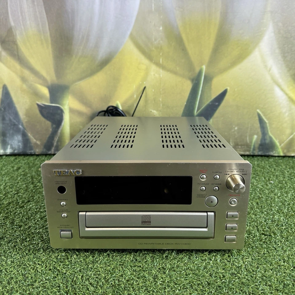 TEAC Rewritable CD Deck RW-h300, Perfect Working, Tested Playing & Recording - Image 1 of 4