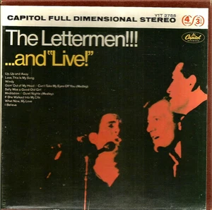 "The Lettermen!!!...and Live!" ~  Reel to Reel Tape ~ 3 3/4 IPS - FREE SHIPPING! - Imagen 1 de 4