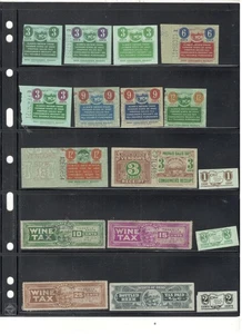 Briefmarkensammlung US STAATSEINNAHMEN - Bild 1 von 1