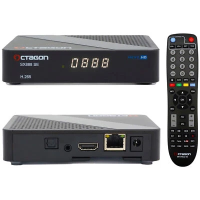 ► Octagon SX888 SE V2 HD IP HDTV HEVC Linux IPTV Set-Top Box DefineOS ⭐️⭐️⭐️⭐️⭐️ - Bild 1 von 4