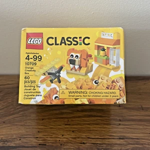 Lego Classic 10709 Orange Creativity Box - Damaged Box - Sealed - Picture 1 of 3