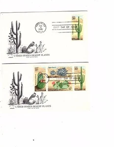 1945 and A BLOCK of 4 DESERT PLANTS FDC ARTMASTER CACHET 41 in auction g12 - Picture 1 of 1