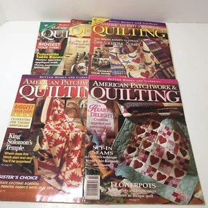 5 American Patchwork & Quilting Magazines BH&G 1995-1999 - Picture 1 of 11