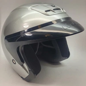 HJC AC-3 Silver Black Motorcycle Helmet Size XS DOT 6 5/8- 6 3/4 / 54cm - Picture 1 of 9