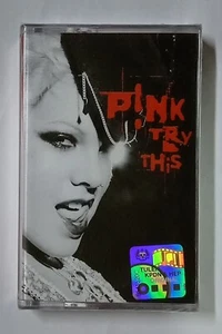 Try This by Pink P!nk Rare 2003 Arista Records Malaysia Cassette New Sealed - Picture 1 of 3
